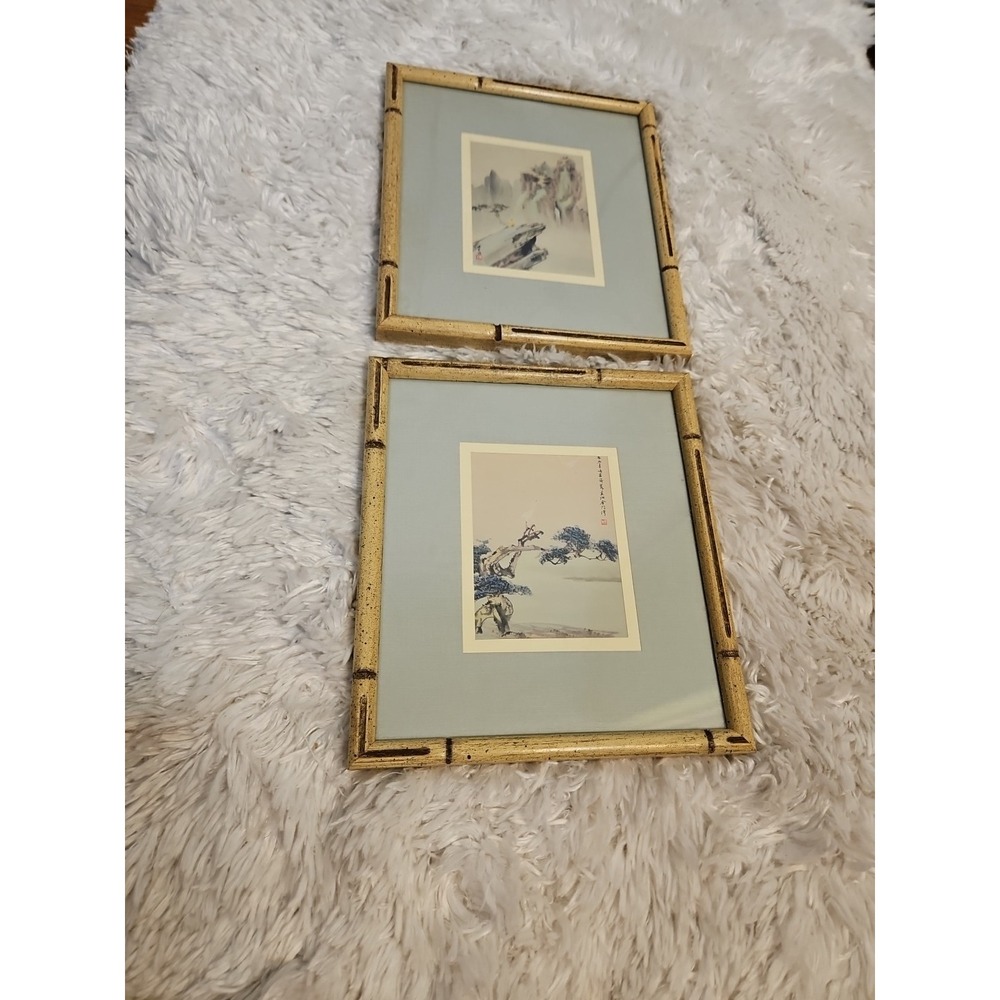 Ethan ALLEN painting ‎ 2 Set